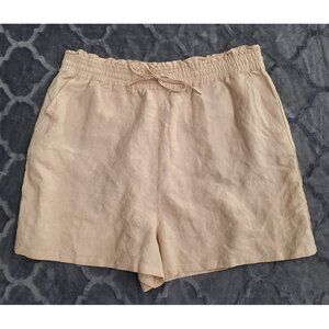 NWT BlankNYC Wome's Drawstring Shorts in "Coconut Milk"/Sz. X-Large